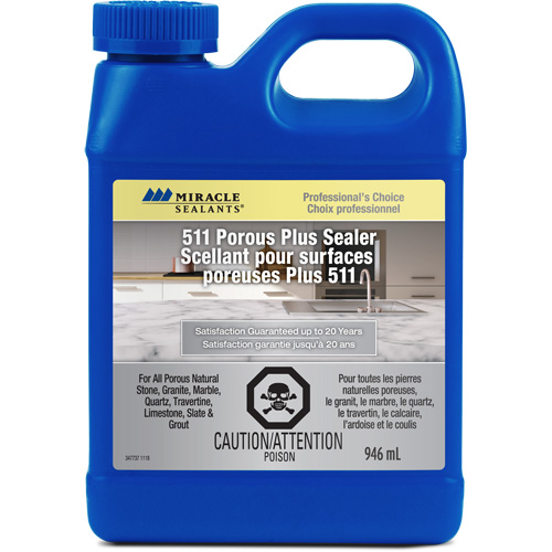 Scellant Porous Plus 511 Miracle Sealants, Cruche Les Fournitures Industrielles Méga