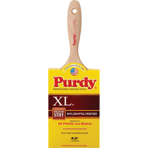 XL Sprig Paint Brush, Poly/Nylon, Wood Handle, 4" Width Les Fournitures Industrielles Méga