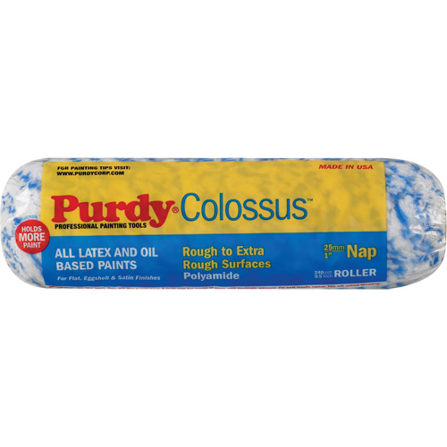 Couvre-rouleau Colossus, Nap 25 mm (1"), 240 mm (9-1/2") l Les Fournitures Industrielles Méga