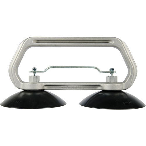 Appareils &agrave; ventouses - Ventouse double industrielle, 75 lb Capacit&eacute;, 5", Barre &agrave; tirer, 10" Longueur de la manche Les Fournitures Industrielles Méga