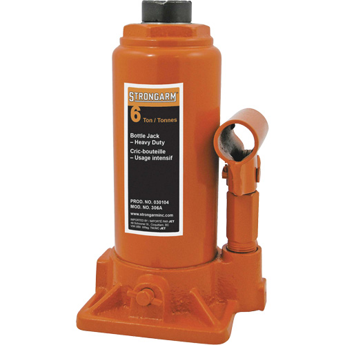 306A Cric-bouteille, 6 tonne(s), 16" Hauteur &eacute;lev&eacute;e Les Fournitures Industrielles Méga
