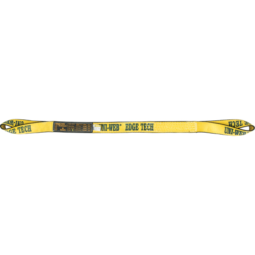 &eacute;lingue de levage en polyester, Pli Double, Oeillets renvers&eacute;s, Type 4, 2" la x 12' lo, Capacit&eacute; verticale 6200 lb Les Fournitures Industrielles Méga