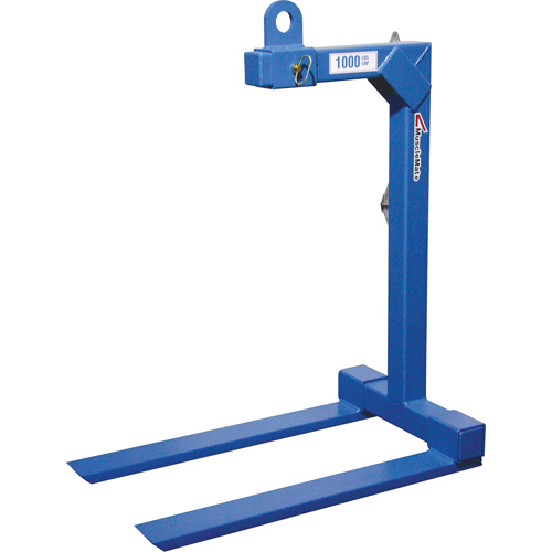 Adjustable Pallet Lifters, 48" L, 2000 lbs. (1 tons) Capacity Les Fournitures Industrielles Méga