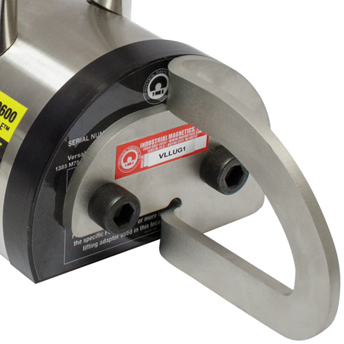 Vertical Lift Lug Adaptor For Versalift Magnets, 1200 lbs. (0.6 tons) Holding Cap., 3" L x 3" W x 3" H Les Fournitures Industrielles Méga