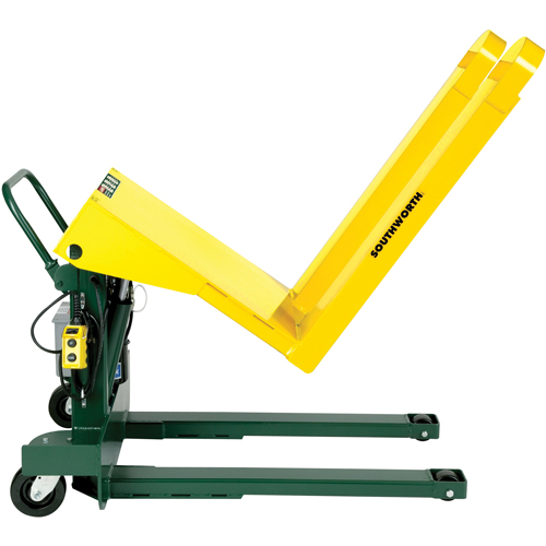 Basculeurs hydrauliques portable E-Z Reach, Bascule 85°, Capacit&eacute;e 4000 lb, 40" lo x 25-1/2" la Les Fournitures Industrielles Méga