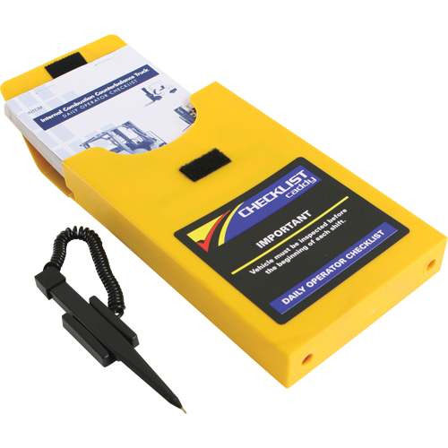 Forklift Checklist Caddy Kit Les Fournitures Industrielles Méga