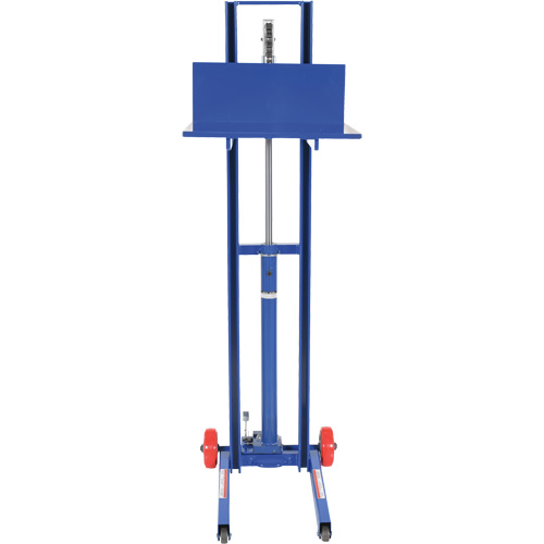 Hydraulic Platform Lift Stacker, Foot Pump Operated, 400 lbs. Capacity, 51-1/8" Max Lift Les Fournitures Industrielles Méga
