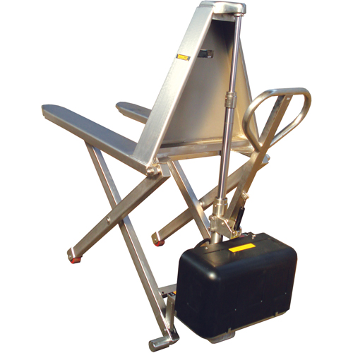 Stainless Steel Electric High Lift - SSTHL27E, Stainless Steel, 2200 lbs. Capacity Les Fournitures Industrielles Méga