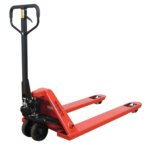 Pallet Truck, Steel, 48" L x 27" W, 5500 lbs. Capacity Les Fournitures Industrielles Méga