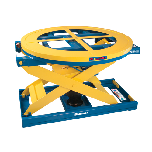Positionneur pour palette &agrave; nivellement automatique EZ X Loader, 43" lo x 43" la, Capacit&eacute; 4000 lb Les Fournitures Industrielles Méga