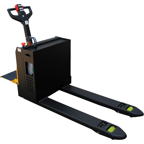 Fully Powered Electric Pallet Truck With  Stand-On Platform, 4500 lbs. Cap., 48" L x 30.25" W Les Fournitures Industrielles Méga