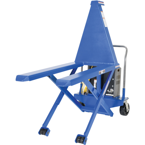 L&egrave;ve-palette &eacute;lectrique, Acier, Capacit&eacute; de 2500 lb Les Fournitures Industrielles Méga