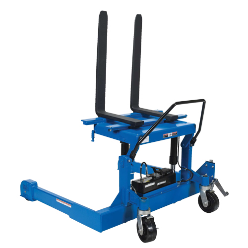 Basculeur ergonomique &agrave; chevauchement, Bascule 90°, Capacit&eacute;e 4000 lb, 72-13/16" lo x 57-1/4" la x 29-1/4" h Les Fournitures Industrielles Méga