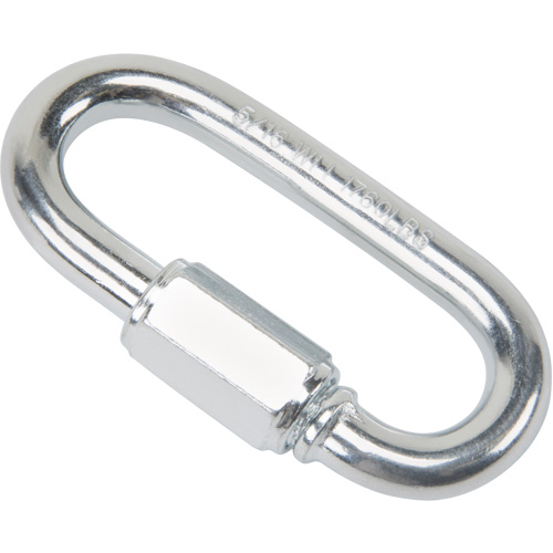 Zinc Plated Quick Link, 1760 lbs (0.88 tons), 5/16" Les Fournitures Industrielles Méga