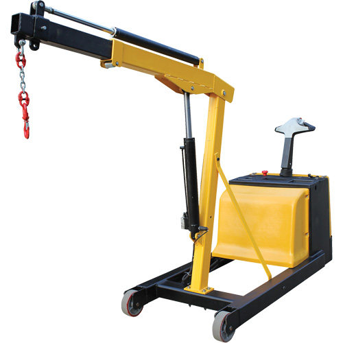 Grue d'atelier &eacute;lectrique, Lev&eacute;e 8,8', 1500 lb (0,75 tonne), 44-1/4" bras, 62-1/4" ha Les Fournitures Industrielles Méga