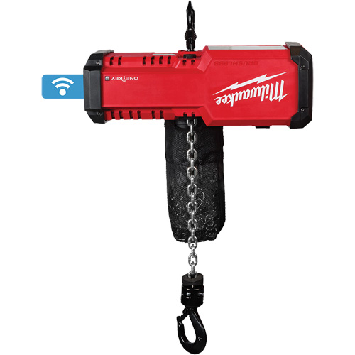 Palan compact &agrave; chaîne 1 tonne M18 avec ONE-KEY, Capacit&eacute; 2204 lb (1 tonnes) Les Fournitures Industrielles Méga