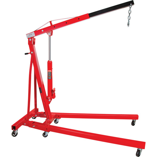 Folding Shop Crane, 4000 lbs. (2 tons) Capacity Les Fournitures Industrielles Méga