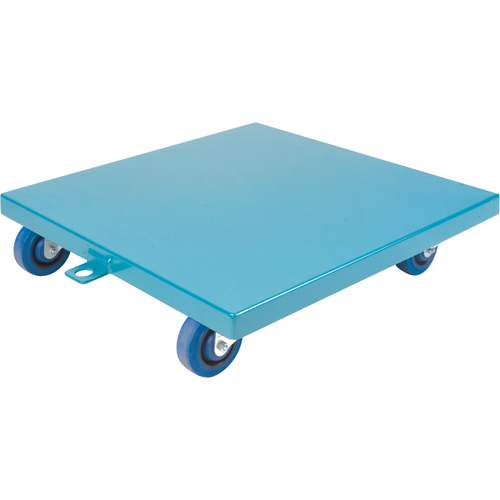 Plateaux roulants en acier, 18" la x 18" p x 7" h, Capacit&eacute; de 1200 lb Les Fournitures Industrielles Méga