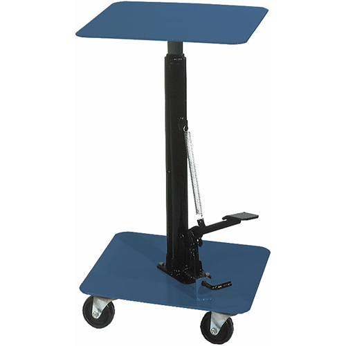 Table de travail hydraulique, 16'' lo x 16'' la, Acier, Capacit&eacute; 200 lb Les Fournitures Industrielles Méga