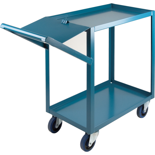 Chariots &agrave; cueillette, 36" h x 18" la x 46" p, 2 Tablettes, Capacit&eacute; 1200 lb Les Fournitures Industrielles Méga