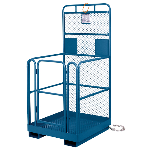 Nacelle &eacute;l&eacute;vatrice pour travail en hauteur, 36" x 36" x 72" h, Capacit&eacute; de 1000 lb, Acier Les Fournitures Industrielles Méga