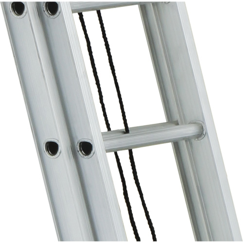 Industrial Heavy-Duty Straight Ladders, 8', Aluminum, 300 lbs., CSA Grade 1A Les Fournitures Industrielles Méga