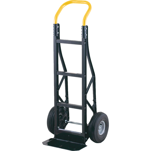Lite Hand Truck, Continuous Handle, Nylon, 48" Height, 500 lbs. Capacity Les Fournitures Industrielles Méga