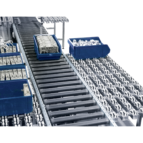 Rails de convoyeurs multidirectionnels Roll-Flex Les Fournitures Industrielles Méga