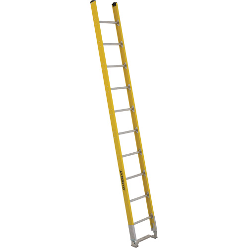 &eacute;chelle simple &agrave; une section - S&eacute;rie 6100, 10', Fibre de verre, 375 lb, CSA calibre 1AA Les Fournitures Industrielles Méga