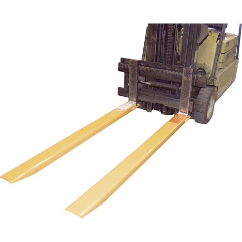 Fork Extensions, 48" L x 5" W, For Fork Width of 4" Les Fournitures Industrielles Méga
