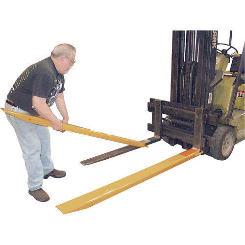 Rallonges de fourches, 54" l x 6" la, Pour des largeurs de fourches 5" Les Fournitures Industrielles Méga