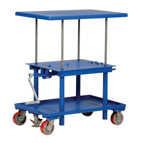 Hydraulic Lift Table, 24" L x 36" W, Steel, 2000 lbs. Capacity Les Fournitures Industrielles Méga