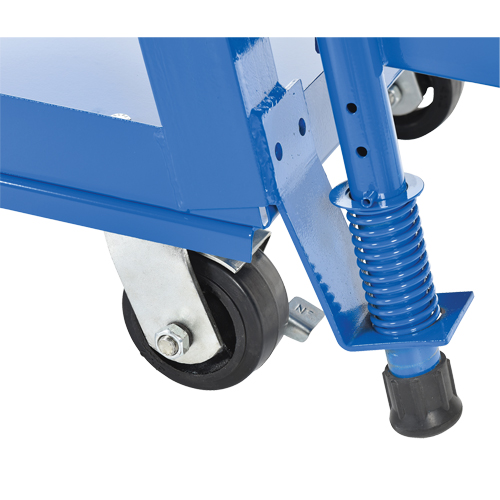 Stock Picking Cart, Steel, 21-7/8" W x 56-1/8" D, 3 Shelves, 1000 lbs. Capacity Les Fournitures Industrielles Méga
