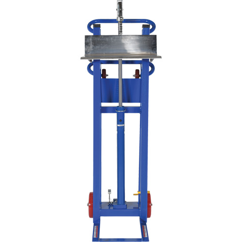 Hydra Lift Platform Stacker, Foot Pump Operated, 750 lbs. Capacity, 52" Max Lift Les Fournitures Industrielles Méga