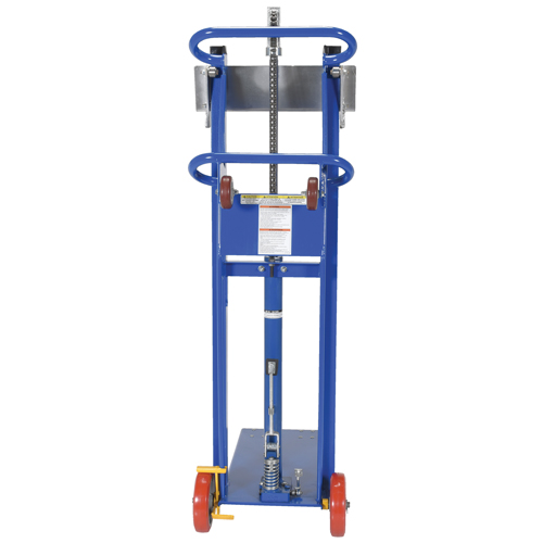 Hydra Lift Platform Stacker, Foot Pump Operated, 750 lbs. Capacity, 52" Max Lift Les Fournitures Industrielles Méga