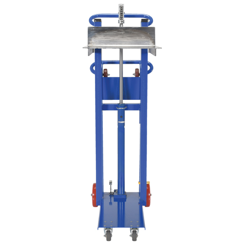 Hydra Lift Platform Stacker, Foot Pump Operated, 750 lbs. Capacity, 52" Max Lift Les Fournitures Industrielles Méga