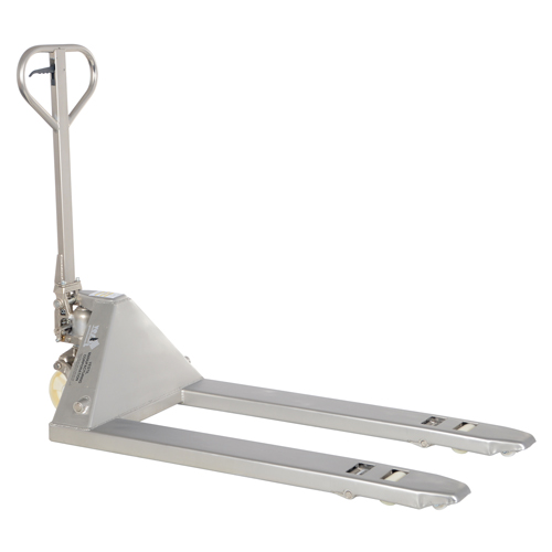 Transpalette, Acier inoxydable, 48" lo x 27" la, Capacit&eacute; 5500 lb Les Fournitures Industrielles Méga