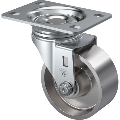Light-Duty Caster, Swivel, 3" (76 mm), Steel, 250 lbs. (113 kg.) Les Fournitures Industrielles Méga