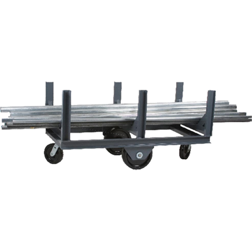 Chariot &agrave; berceaux, 60" lo x 28" la x 29" h, Capacit&eacute; de 10 000 lb, Roue Ph&eacute;nolique Les Fournitures Industrielles Méga