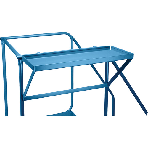 Mechanics/Maintenance Rolling Ladder, Steel, 4 Steps, 38" Platform Height Les Fournitures Industrielles Méga