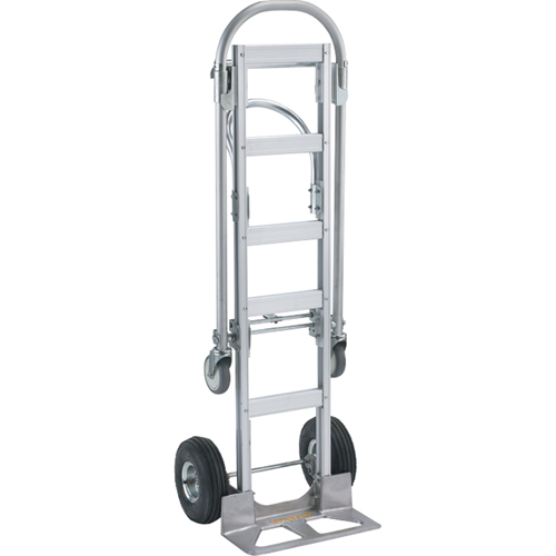 Spartan Sr. Economy Convertible Truck, Aluminum, 1000 lbs. Capacity Les Fournitures Industrielles Méga