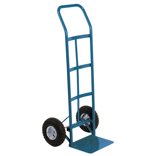 Diable &agrave; roue enti&egrave;rement soud&eacute;, Prise Continu, Acier, Hauteur de 48", Capacit&eacute; 600 lb Les Fournitures Industrielles Méga