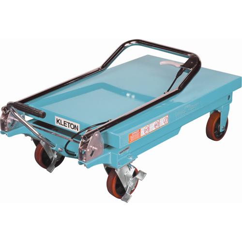 Table &eacute;l&eacute;vatrice robuste &agrave; ciseaux hydraulique, 32" lo x 19-3/4" la, Acier, Capacit&eacute; 660 lb Les Fournitures Industrielles Méga