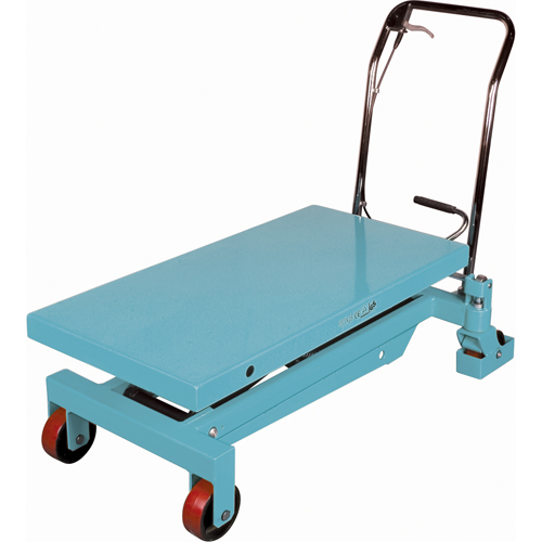 Heavy-Duty Hydraulic Scissor Lift Table, 40" L x 20-1/8" W, Steel, 2200 lbs. Capacity Les Fournitures Industrielles Méga