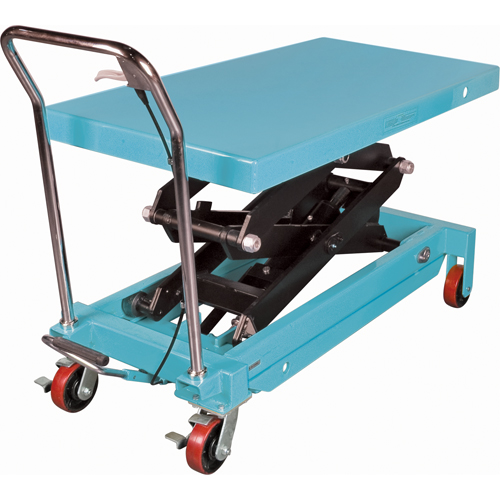 Heavy-Duty Hydraulic Scissor Lift Table, 48" L x 24" W, Steel, 1545 lbs. Capacity Les Fournitures Industrielles Méga