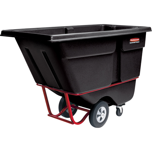 Tilt Truck, Polyethylene, 1/2 cu. yd., 850 lbs. Load Capacity Les Fournitures Industrielles Méga