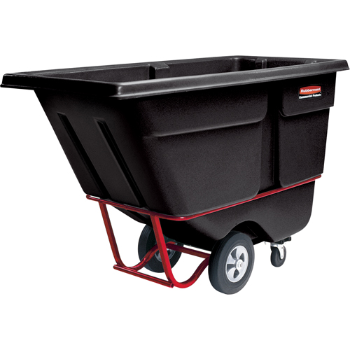 Tilt Truck, Polyethylene, 1 cu. yd., 2100 lbs. Load Capacity Les Fournitures Industrielles Méga