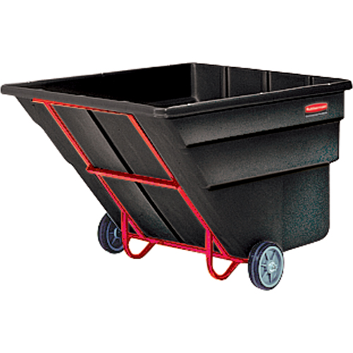 Tilt Truck, Polyethylene, 2 cu. yd., 2300 lbs. Load Capacity Les Fournitures Industrielles Méga
