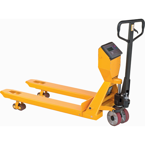 Digital Scale Pallet Truck, 47.5" L x 22" W, 5000 lbs. Cap. Les Fournitures Industrielles Méga