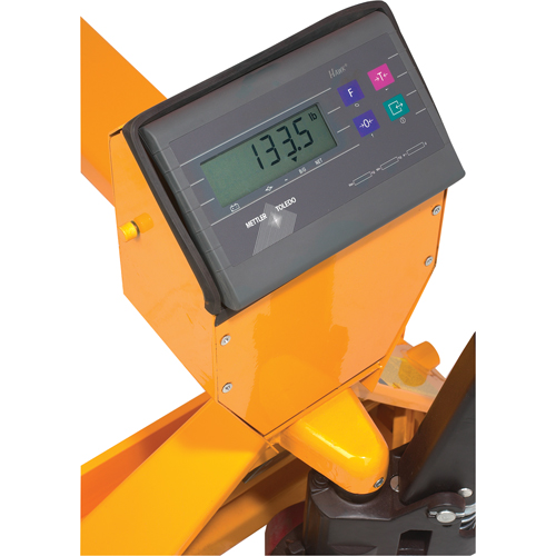 Digital Scale Pallet Truck, 47.5" L x 22" W, 5000 lbs. Cap. Les Fournitures Industrielles Méga